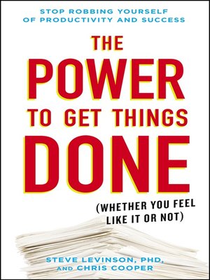cover image of The Power to Get Things Done